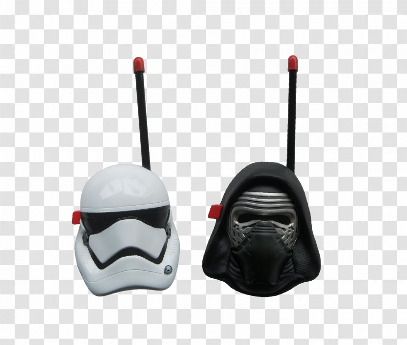 Kylo Ren Star Wars Stormtrooper First Order Walkie-talkie - Walkie Talkie Transparent PNG