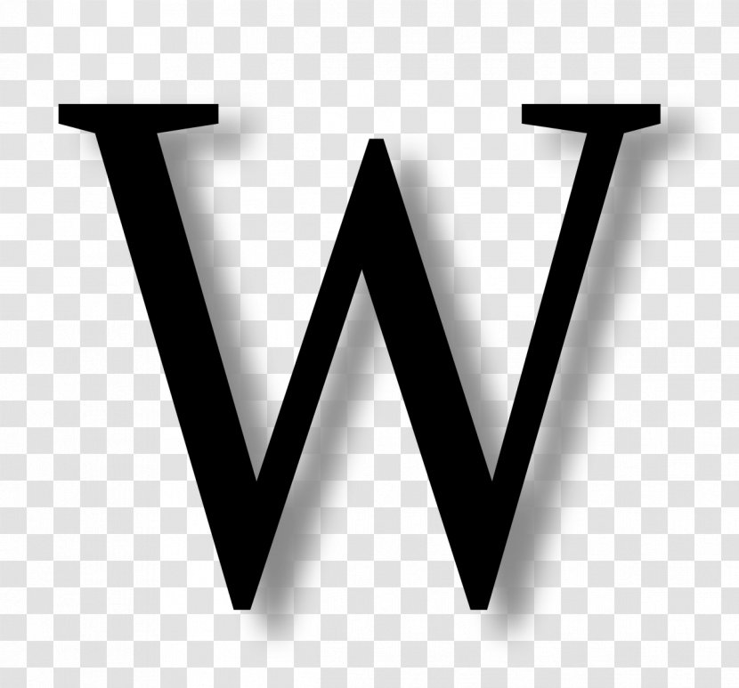 W Hotels Letter English Wikipedia Voice - Wikimedia Commons - Text Transparent PNG