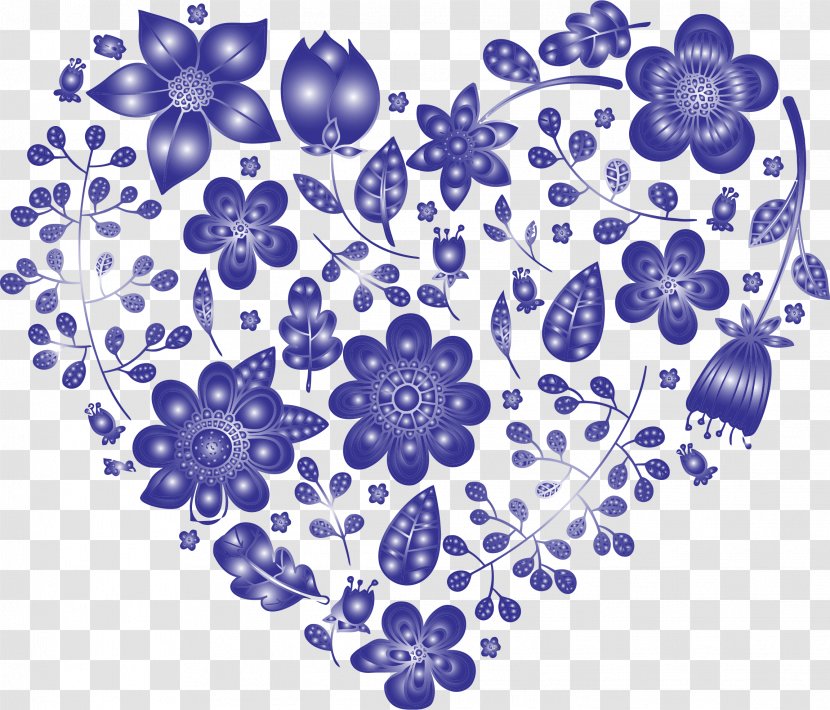 Heart Desktop Wallpaper Violet Clip Art - Organism - HEART FLOWER Transparent PNG