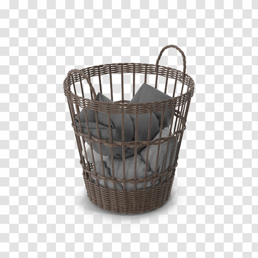 Free Basket Wicker Bamboo - Clothing - Laundry Transparent PNG
