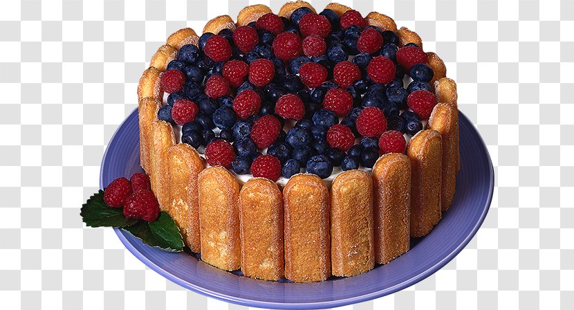 Ladyfinger Chocolate Cake Charlotte Raspberry - Fruitcake - Spagetti Pasta Transparent PNG