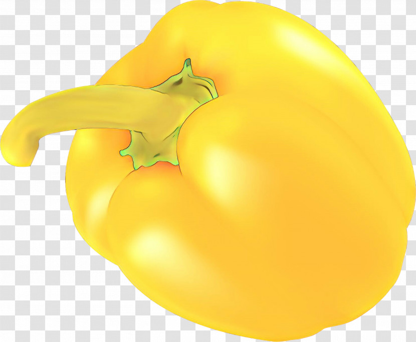 Bell Pepper Yellow Natural Foods Vegetable Fruit Transparent PNG