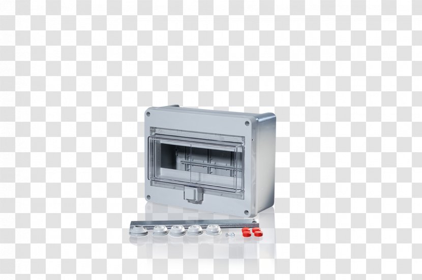 Electrical Enclosure Distribution Board Cable Entry System Feuchtraum DIN Rail - Module Transparent PNG
