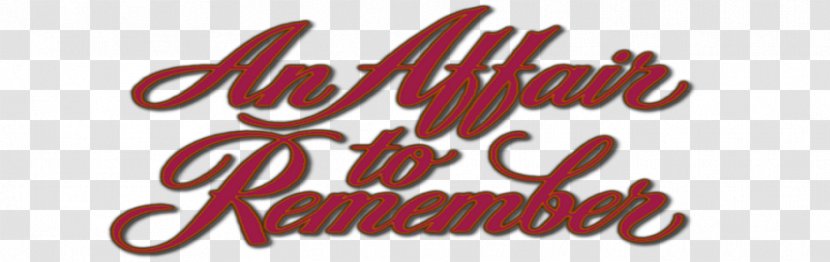 Logo Film Poster Affair - To Remember - Area Transparent PNG