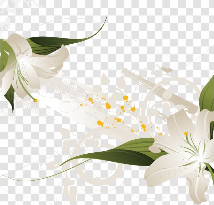 Paper Flower Lilium - Petal - Lily Flowers Transparent PNG