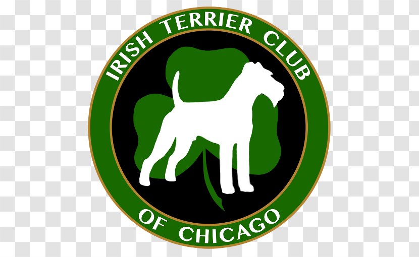 Dog Logo Brand Font - Irish Terrier Transparent PNG