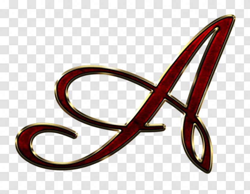 Letter Case Alphabet - Cursive Transparent PNG