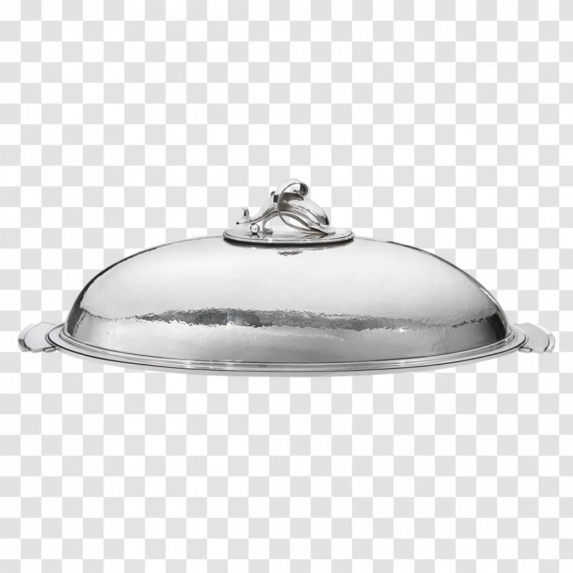 Georg Jensen Tray Dish Silver Tableware - Lid Transparent PNG