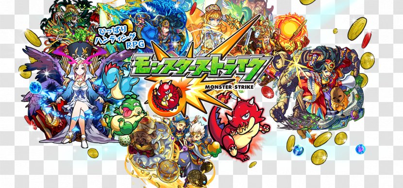Monster Strike Mixi Android Gomora - Smartphone - Slots Transparent PNG