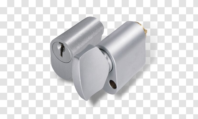 Pin Tumbler Lock Door Cylinder Mortise - Hardware Transparent PNG
