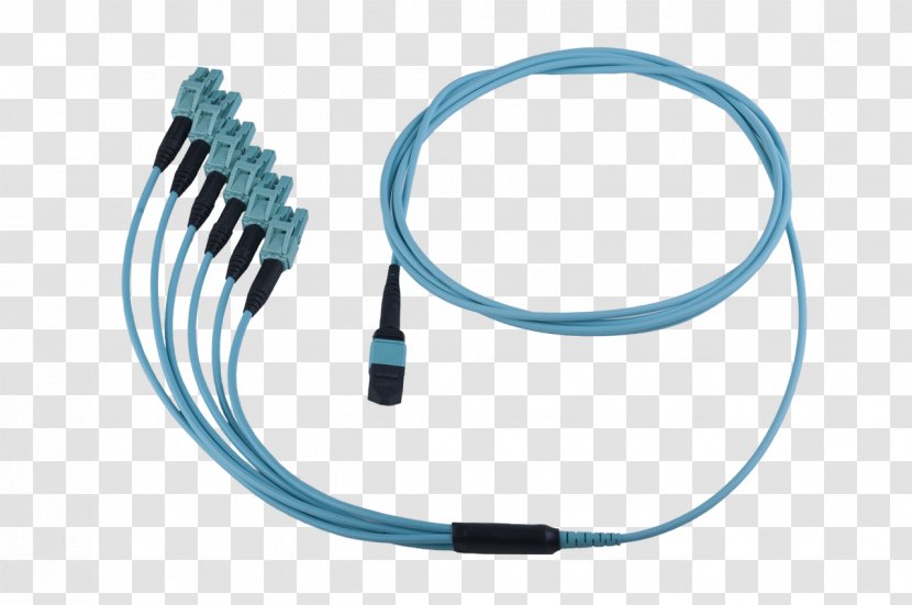 Network Cables Fanout Cable 10 Gigabit Ethernet Optical Fiber Electrical - Data Center - Harness Transparent PNG