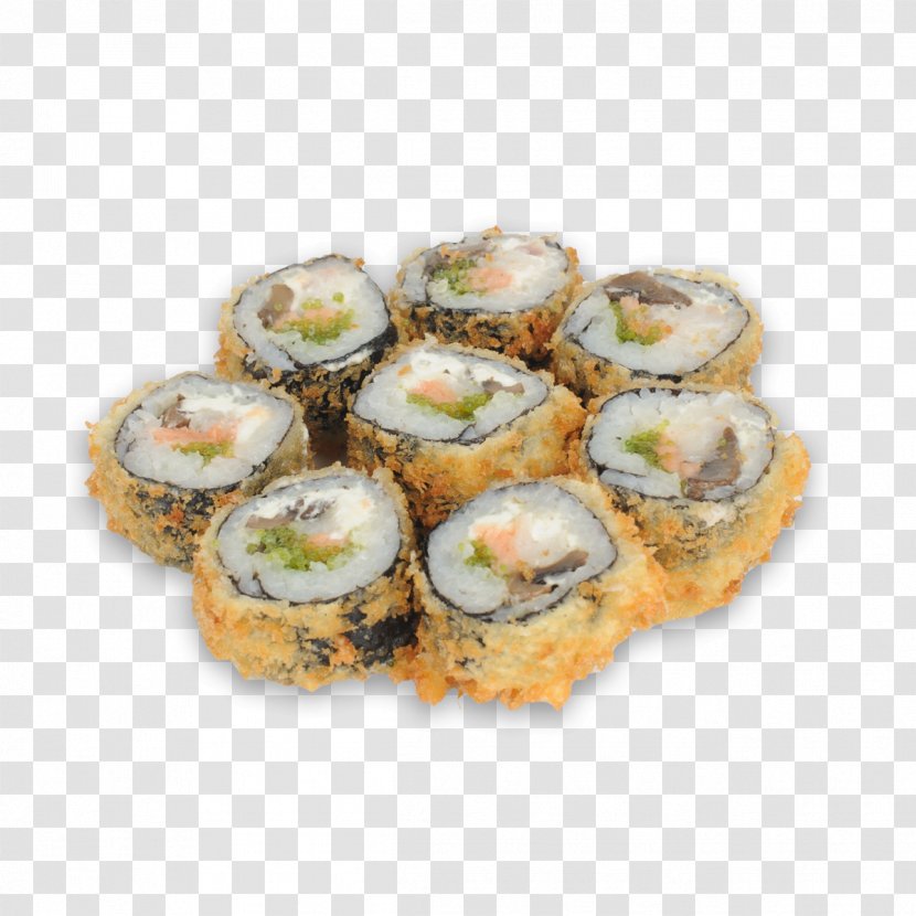 Sushi Makizushi California Roll Japanese Cuisine Pizza - Recipe Transparent PNG