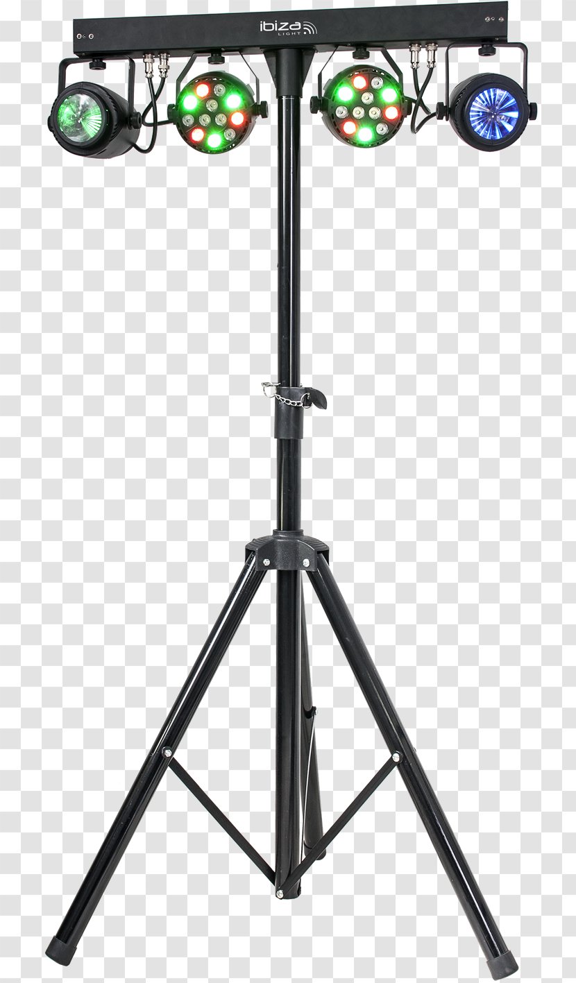 LED Stage Lighting DMX512 Parabolic Aluminized Reflector Light DJ - Truss With Transparent PNG