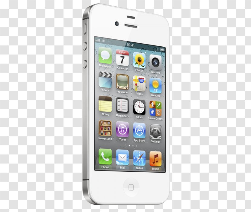 IPhone 4S 3G Apple - Smartphone Transparent PNG