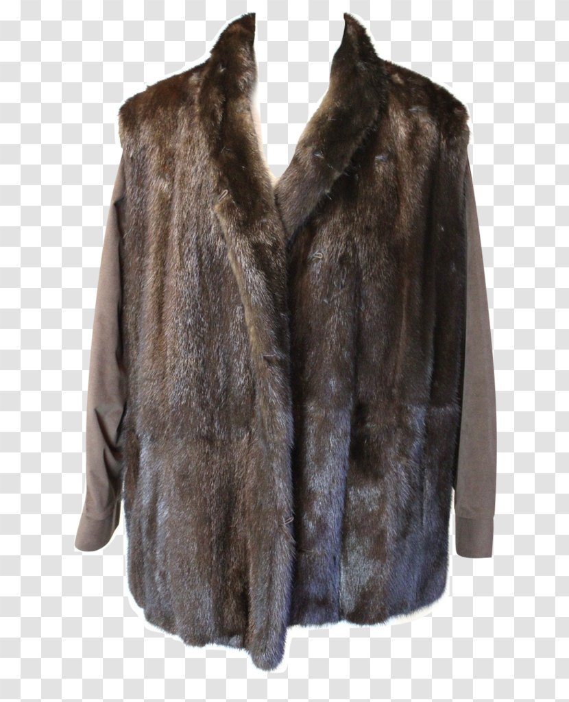 Fur Clothing Jacket Coat Mink - Fake Transparent PNG