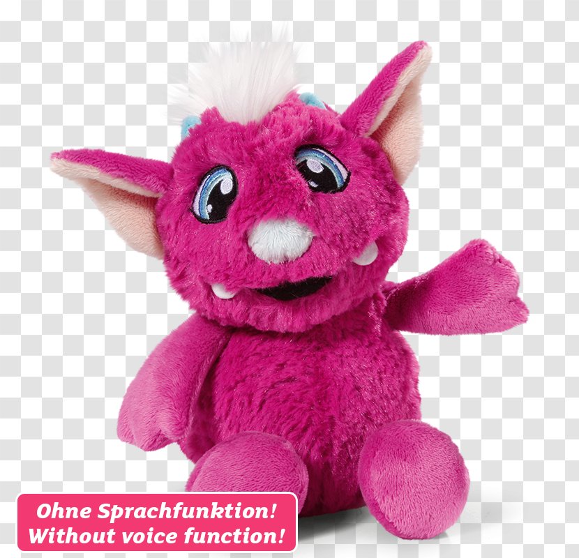 Plush Stuffed Animals & Cuddly Toys NICI AG Monster - Magenta - Toy Transparent PNG