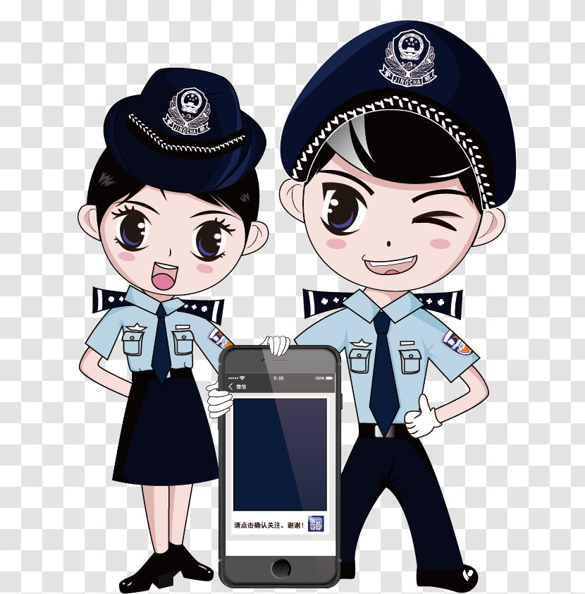 Police Officer Car Los Angeles Department - Siren - WeChat Vector Transparent PNG