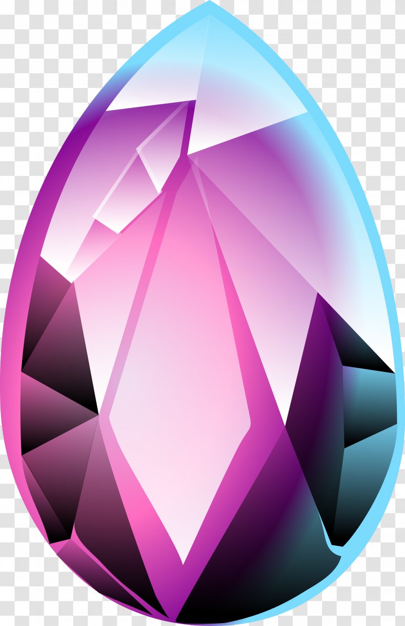 Diamond Gemstone - Quartz - Colorful Crystal Transparent PNG