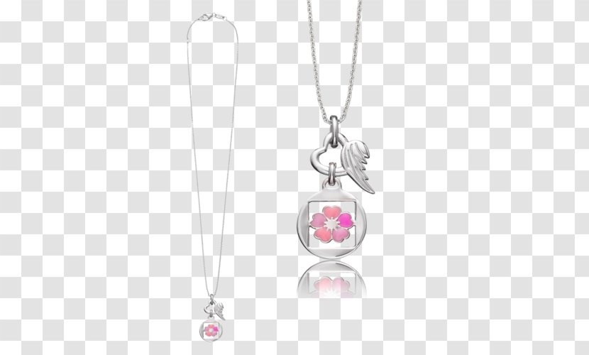 Locket Earring Necklace Jewellery Silver Transparent PNG