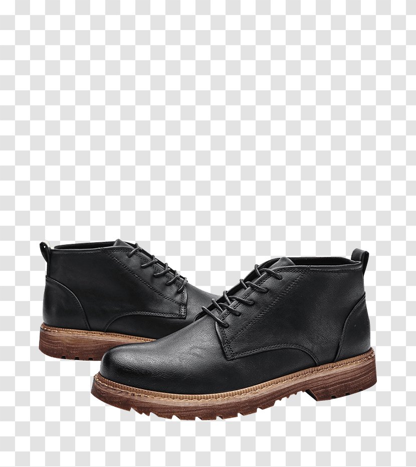 Leather Shoe Boot Walking - Chukka Transparent PNG