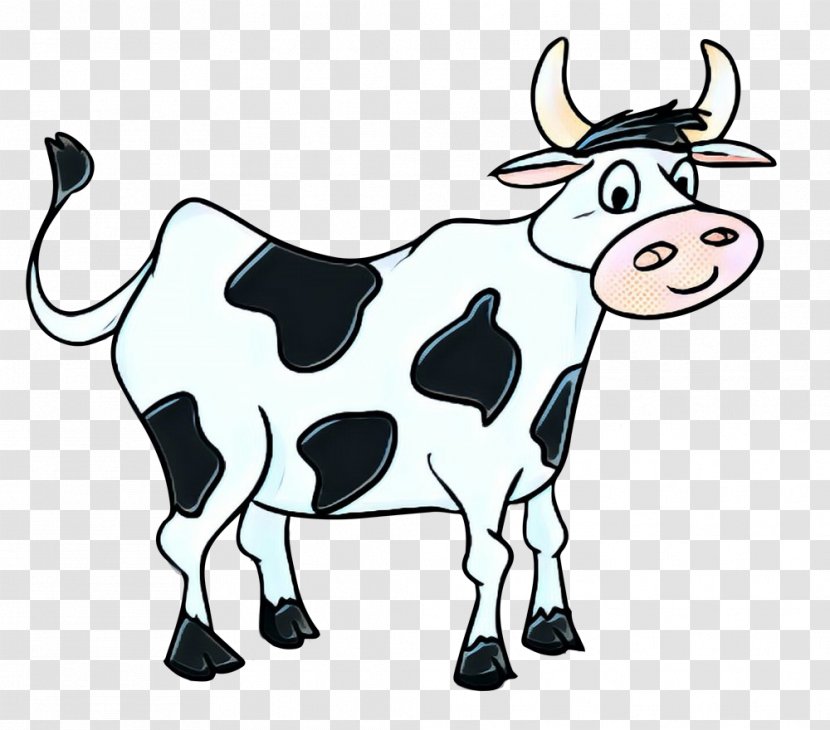 Clip Art Cattle Openclipart Free Content Image - Cowgoat Family Transparent PNG