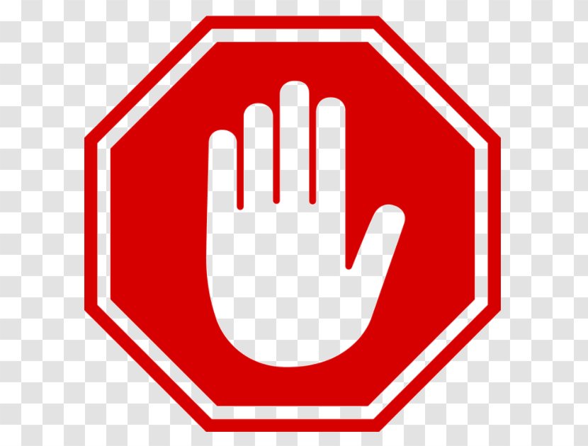 Stop Sign Vector Graphics Royalty-free Illustration Symbol - Hand Transparent PNG