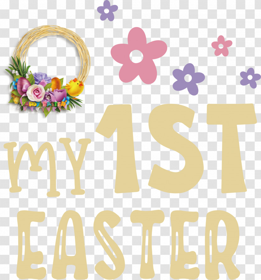 Happy Easter Day My 1st Easter Transparent PNG