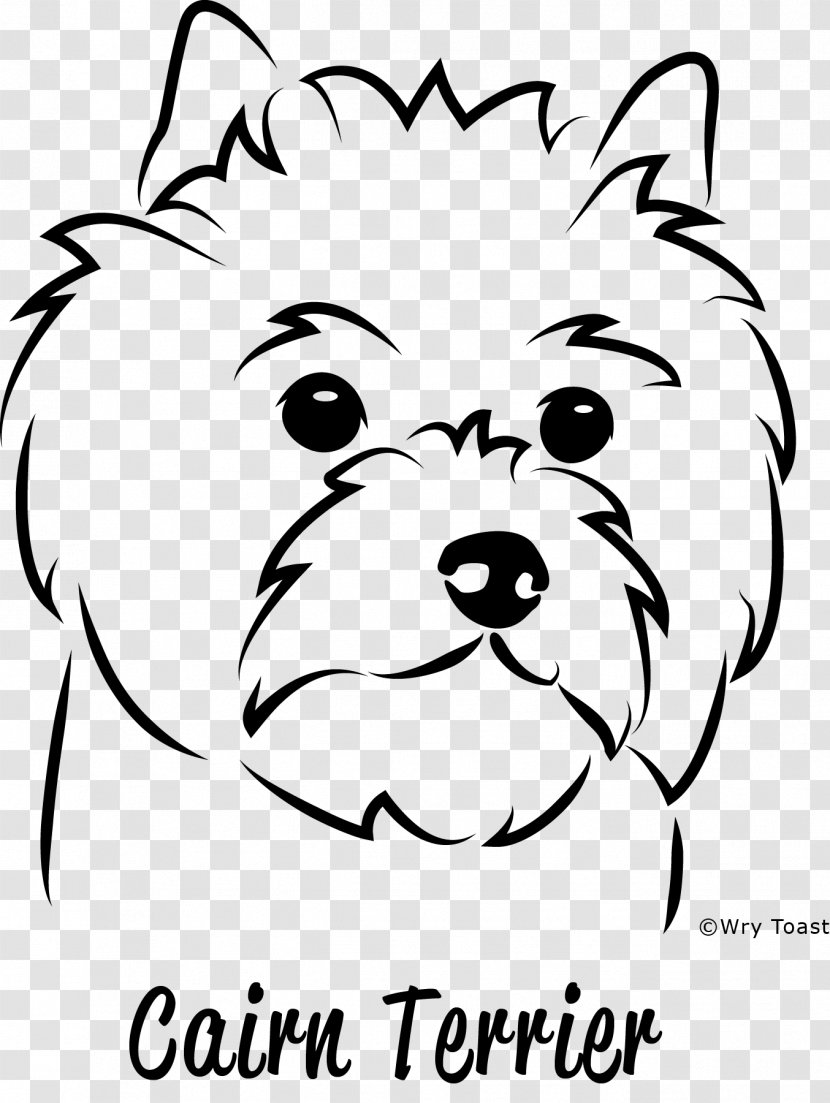 West Highland White Terrier Puppy Dog Breed Cairn Scottish - Vertebrate - Draw Transparent PNG