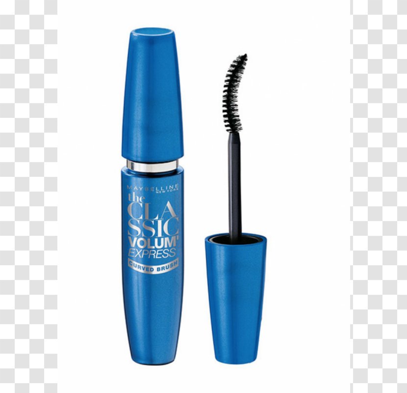 Maybelline Volum' Express The Colossal Mascara Eye Liner Cosmetics - Black Curve Line Transparent PNG