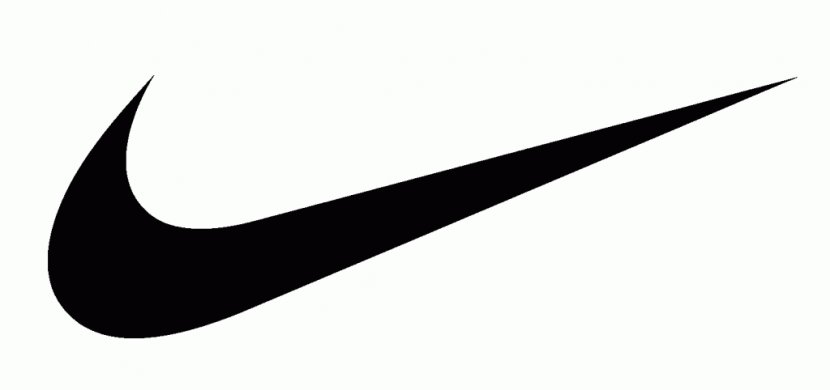 Nike Swoosh Logo Brand Converse - Silhouette - Line Art Transparent PNG