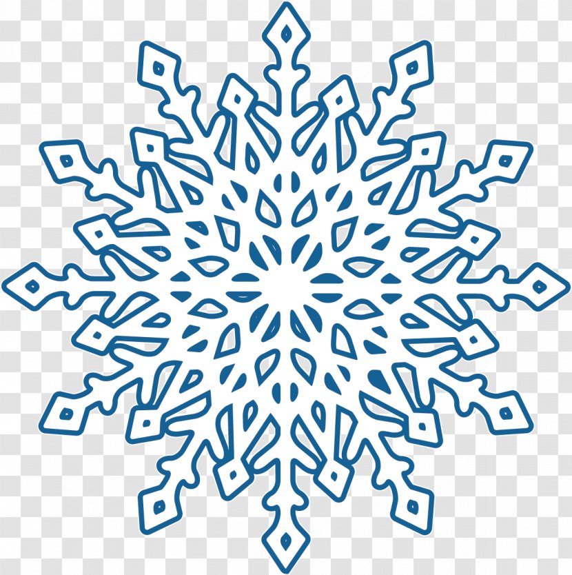 Snowflake Winter - White - Beautiful Creative Transparent PNG