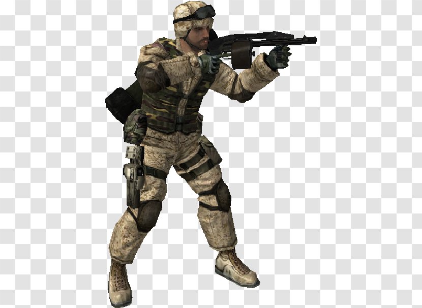 Battlefield 2 3 1 Battlefield: Bad Company 4 - Air Gun - Soldier Clipart Transparent PNG