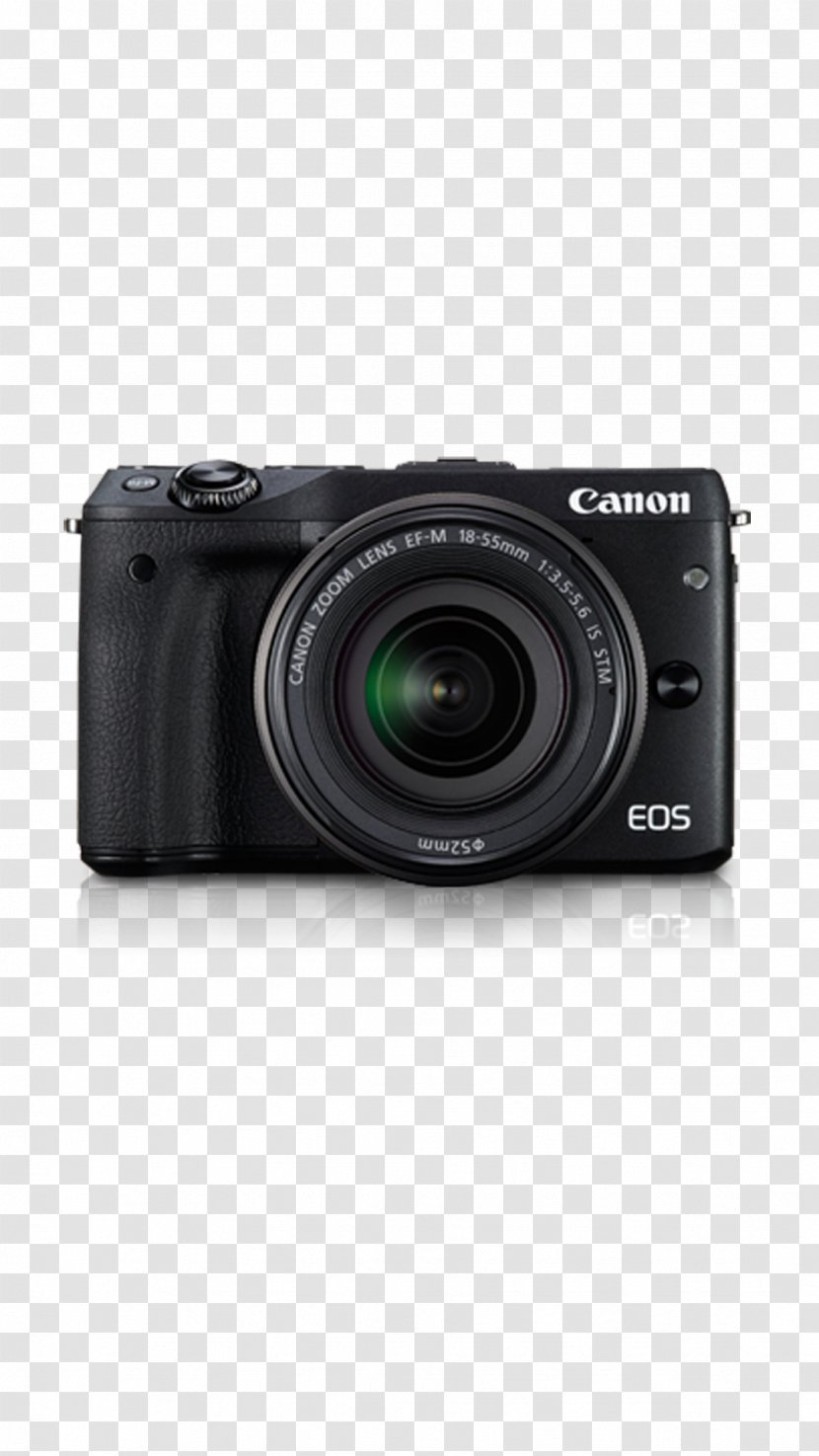 Canon EOS M3 EF Lens Mount EF-M 22mm 18–55mm - Eos - Camera Transparent PNG