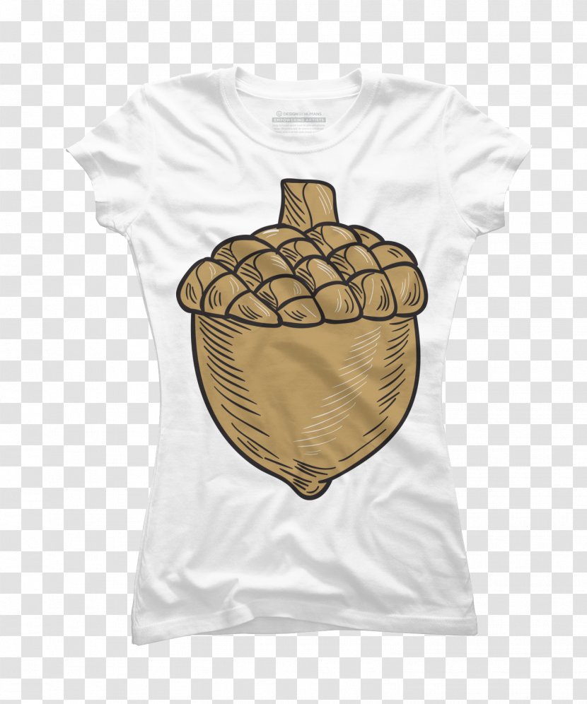 T-shirt Design By Humans Drawing Clothing - Shirt - Acorn Transparent PNG