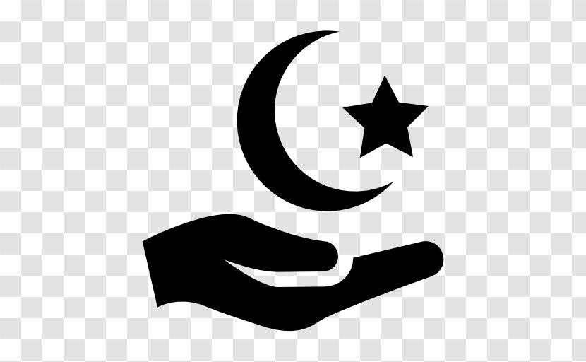 Ramadan Symbol Crescent Clip Art - White Transparent PNG