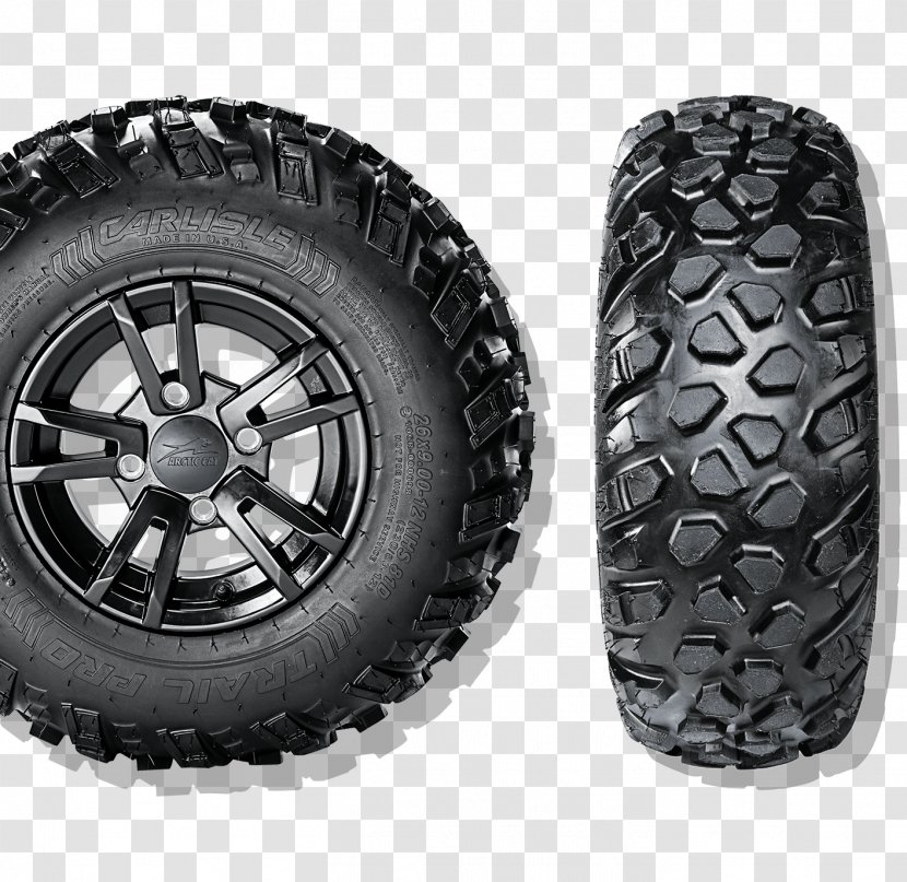 Car Tire All-terrain Vehicle Side By Arctic Cat - Formula One Tyres Transparent PNG