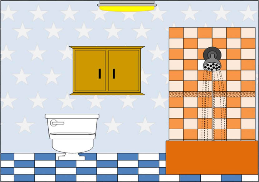 Bathroom Public Toilet Clip Art - Bedroom - Background Cliparts Transparent PNG