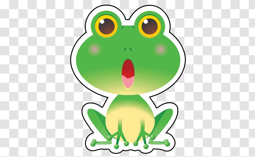 Frog Clip Art Image Sticker - Button Transparent PNG