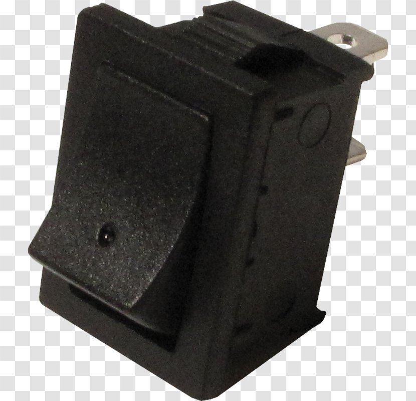Electronic Component Electronics ロッカースイッチ 黒 Electrical Switches RKR - Hardware - Rocker Switch Transparent PNG