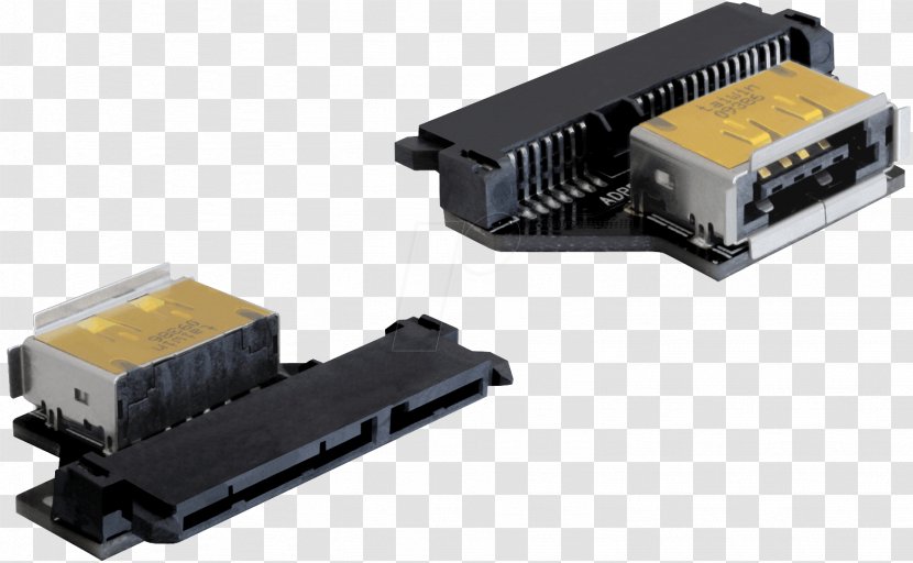 Serial ATA ESATAp USB 3.0 Adapter - Circuit Component Transparent PNG