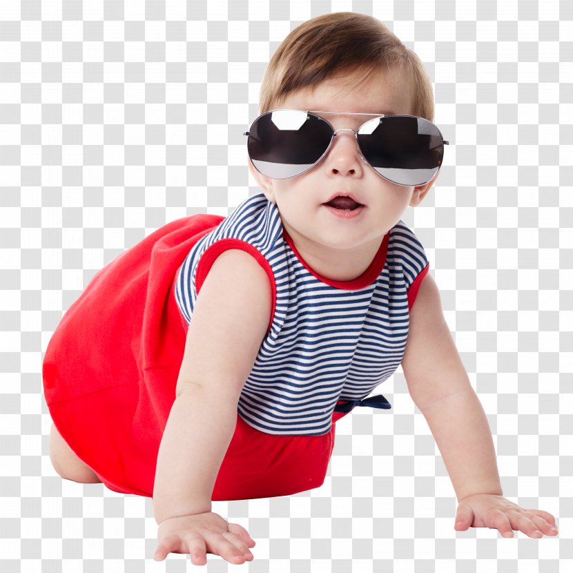 Infant Child Stock Photography Sunglasses Cuteness - Watercolor - Creative Baby With Transparent PNG