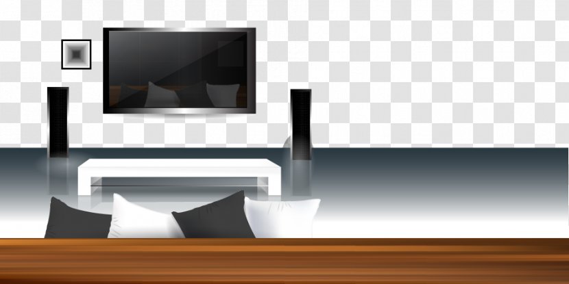 Rectangle Television - Furniture - Stay Tuned Transparent PNG