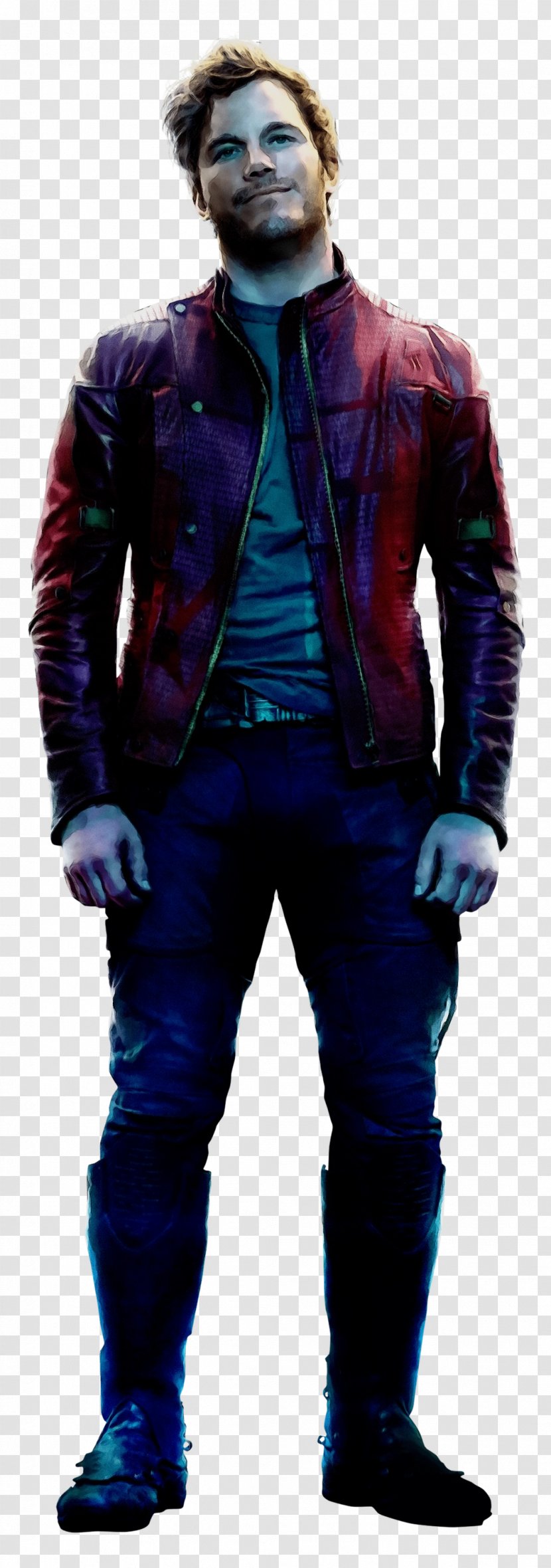 Chris Pratt Star-Lord Guardians Of The Galaxy Gamora Rocket Raccoon - Sam Wilson - Film Transparent PNG