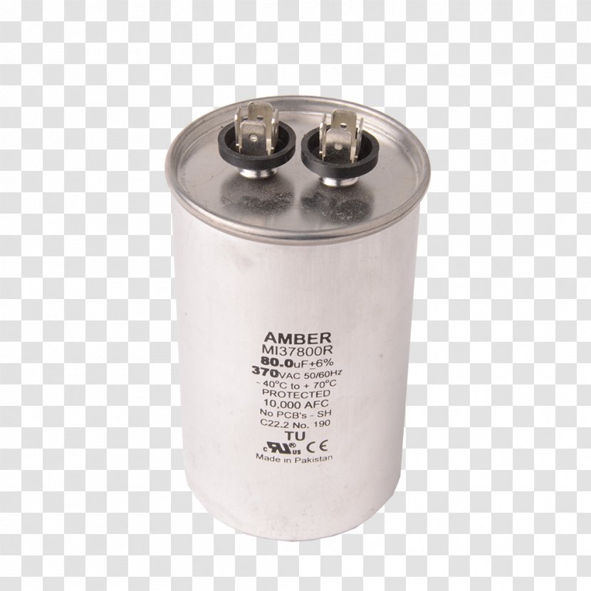 Capacitor Electronic Circuit Passivity Component Cylinder - Aluminium Can Transparent PNG
