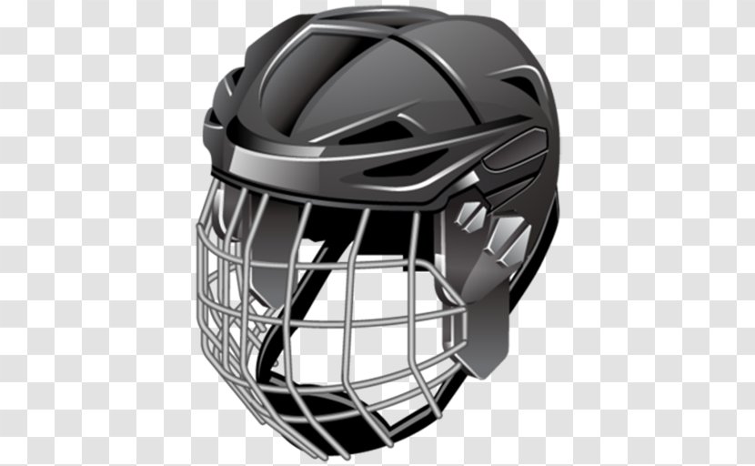 Hockey Helmets Ice Field Sport - Baseball Equipment - Helmet Transparent PNG
