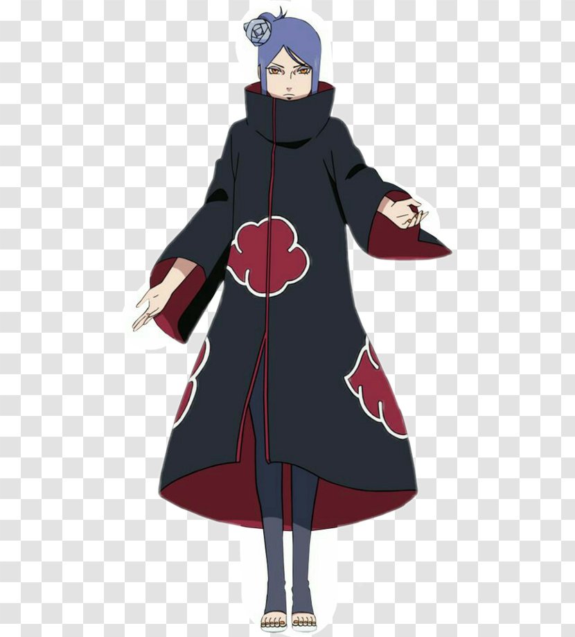 Konan Pain Naruto Uzumaki Sasuke Uchiha - Fictional Character Transparent PNG