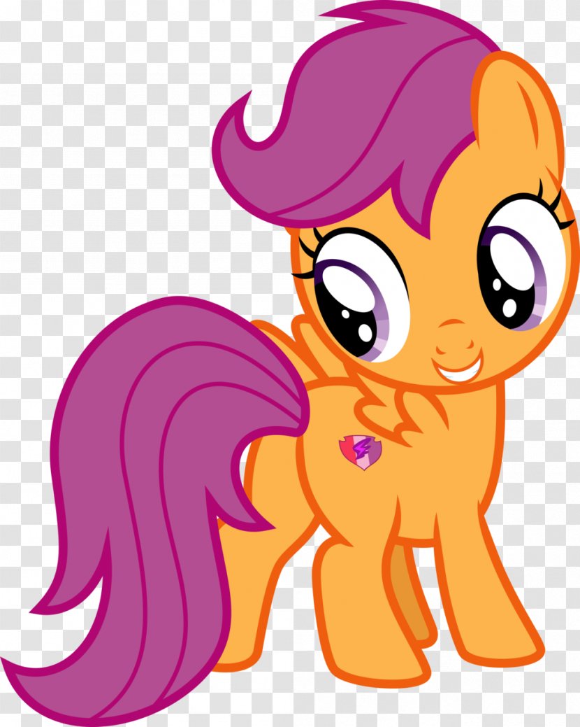Scootaloo Rainbow Dash Pony Apple Bloom Applejack - Flower - Cutie Transparent PNG