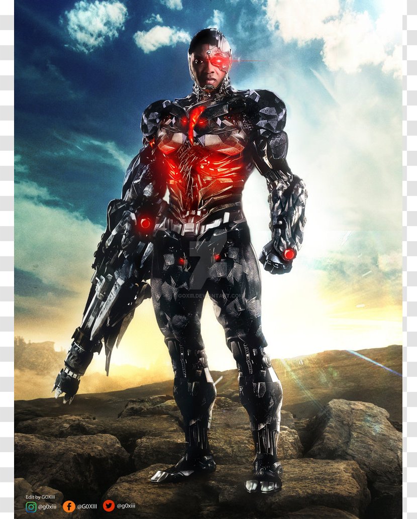 Cyborg Diana Prince Superman The Flash Justice League Transparent PNG