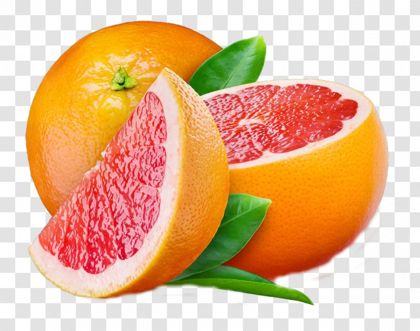 Grapefruit Juice Mandarin Orange Tangerine - Food Transparent PNG