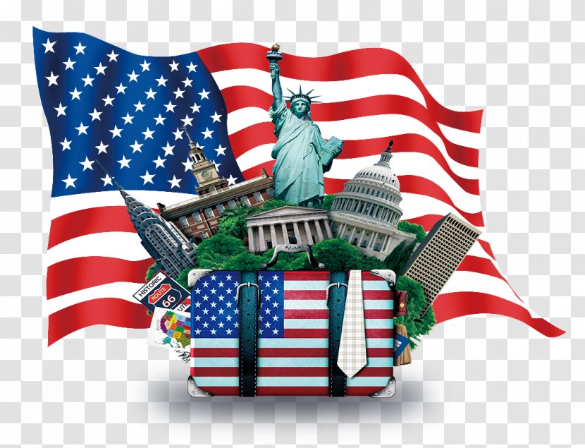 Flag Of The United States Clip Art - Product - Building American Logo Bags Transparent PNG